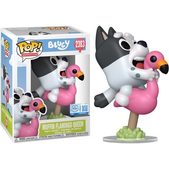 Pop! Vinyl - Bluey Muffin Flamingo Queen US Exclusive