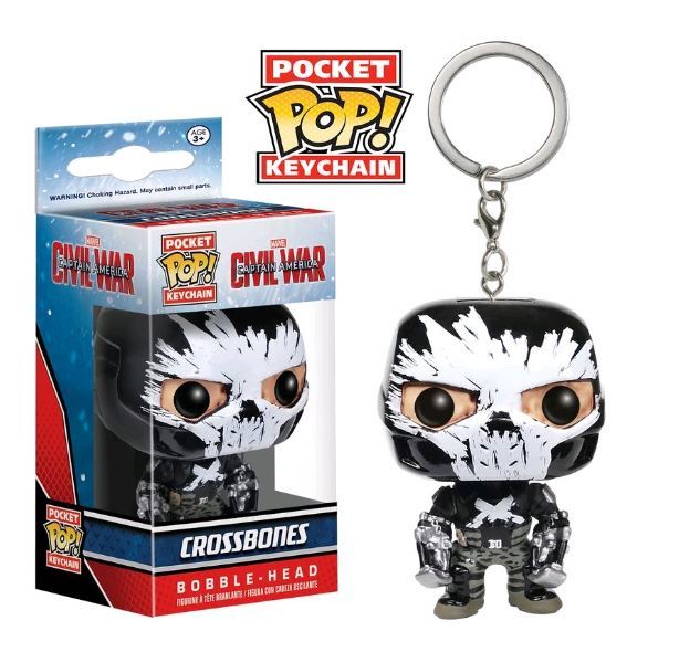 Pop! Vinyl Keychain - Marvel Captain America 3: Civil War - Crossbones