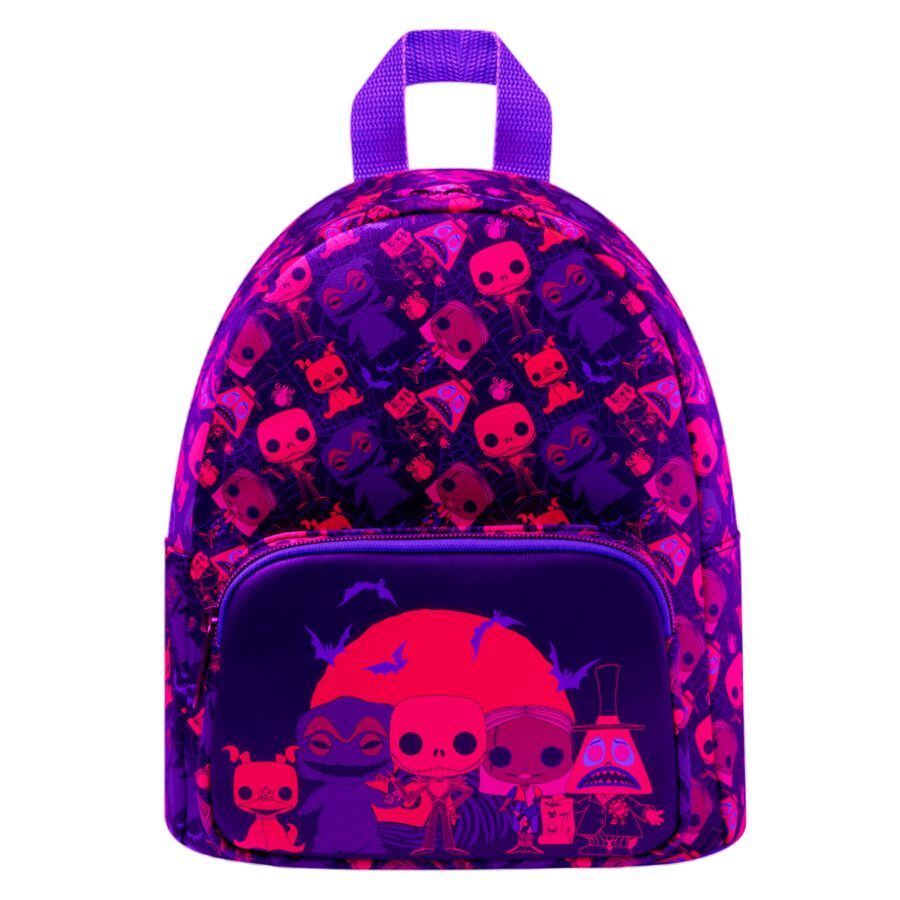 Loungefly Disney The Nightmare Before Christmas - Blacklight Mini Backpack