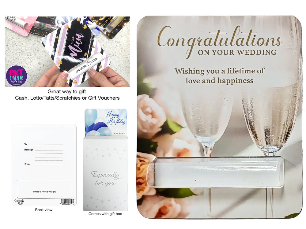 Gift Card With A Twist - Wedding