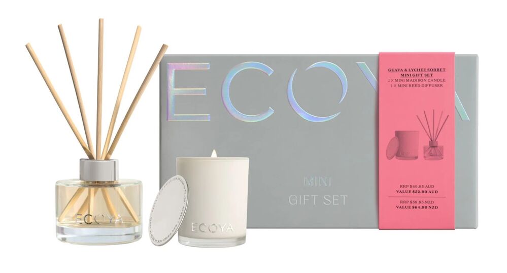 Ecoya Mini Gift Set - Guava & Lychee Sorbet