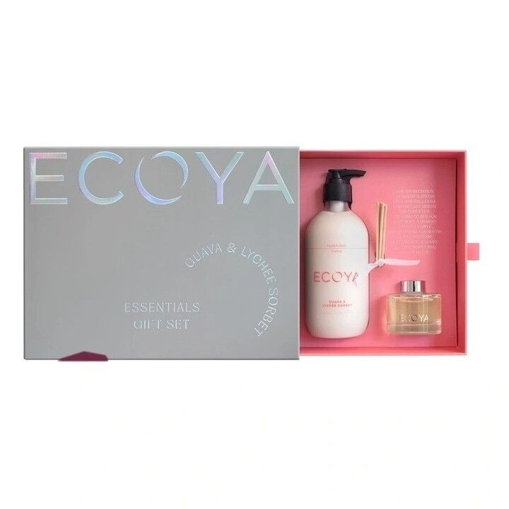 Ecoya Essentials Gift Set - Guava & Lychee Sorbet