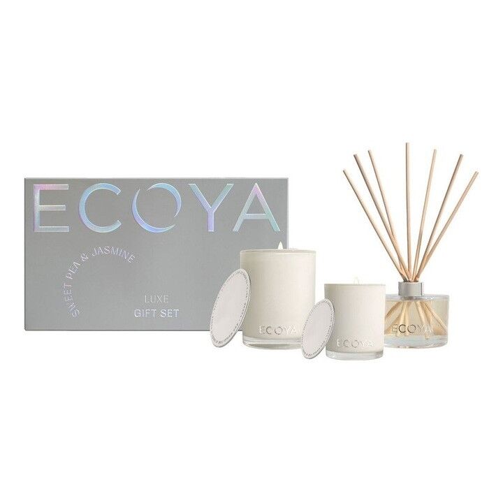 Ecoya Luxe Gift Set - Sweet Pea & Jasmine