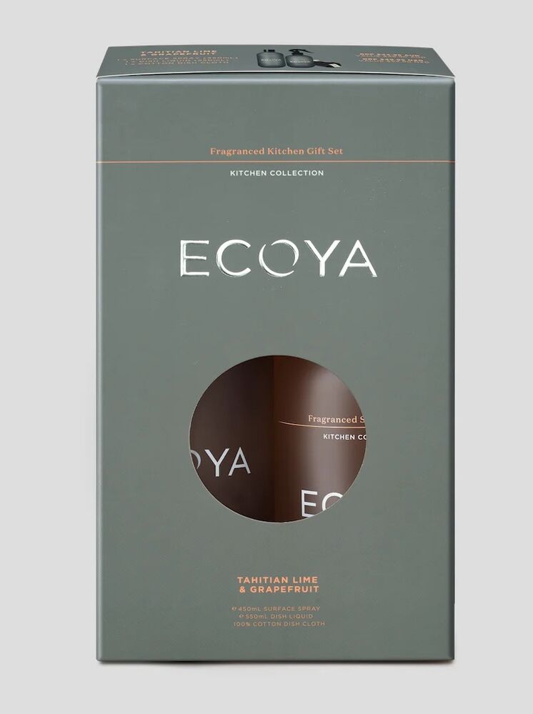 Ecoya Kitchen Gift Set - Tahitian Lime & Grapefruit
