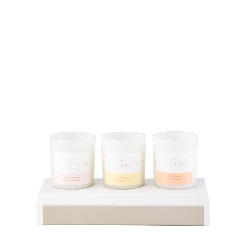 Palm Beach Collection Mini Candles Gift Set