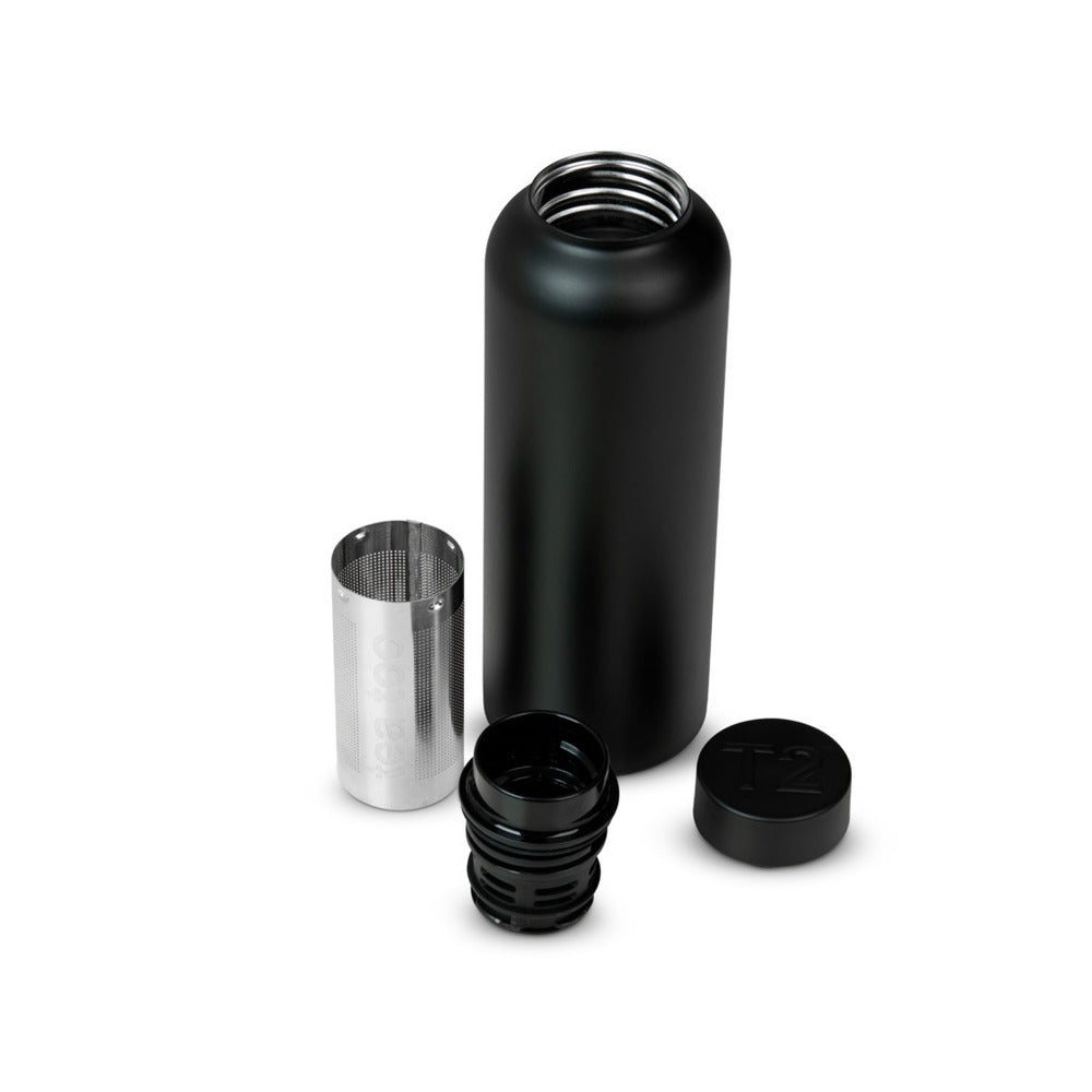 T2 Stainless Steel Flask - Black