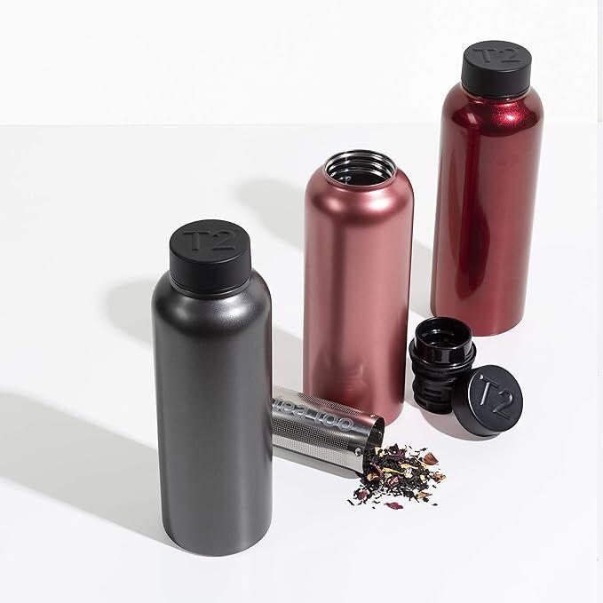 T2 Stainless Steel Flask - Metallic Rose Gold