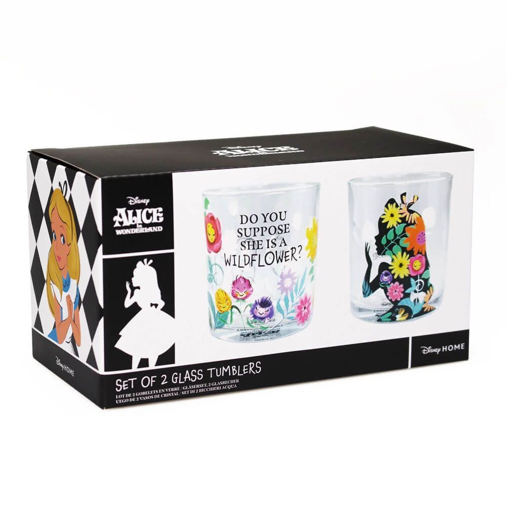 Half Moon Bay Disney - Tumbler Set - Alice In Wonderland