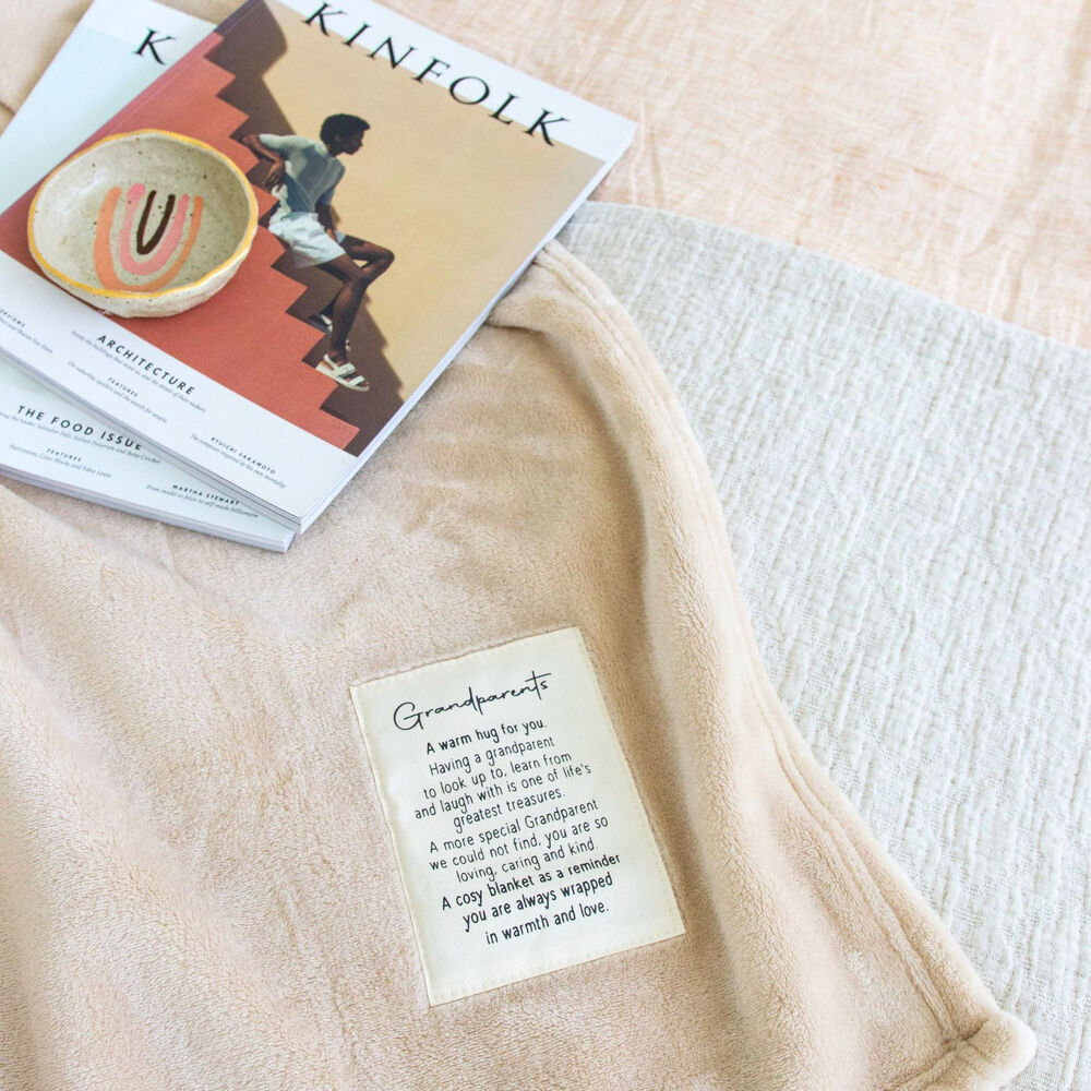 Splosh Heartfelt Blanket - Grandparents