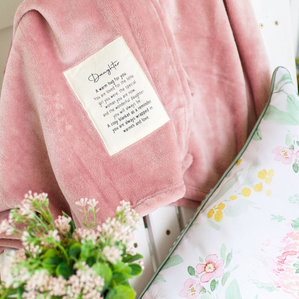 Splosh Heartfelt Blanket - Daughter