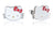 Couture Kingdom - Sanrio - Hello Kitty Stud Earrings Silver