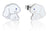 Couture Kingdom - Sanrio - Cinnamoroll Stud Earrings Silver