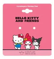 Couture Kingdom - Sanrio - Cinnamoroll Stud Earrings Silver