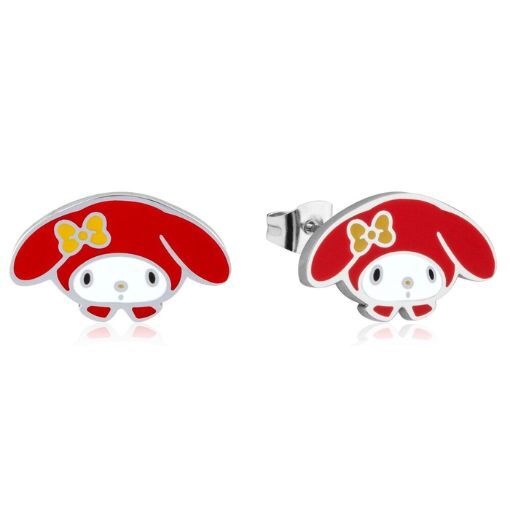 Couture Kingdom - Sanrio - My Melody Stud Earrings Silver