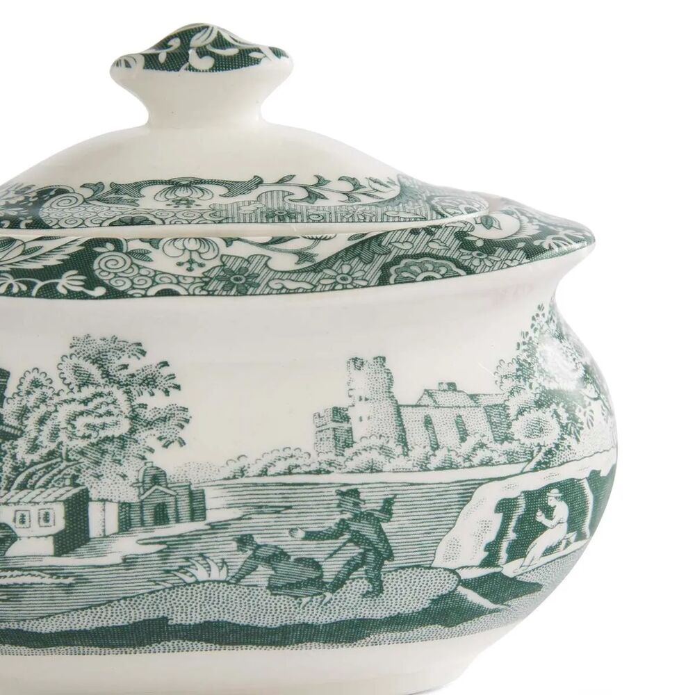Spode Heritage Green Italian - Sugar Box