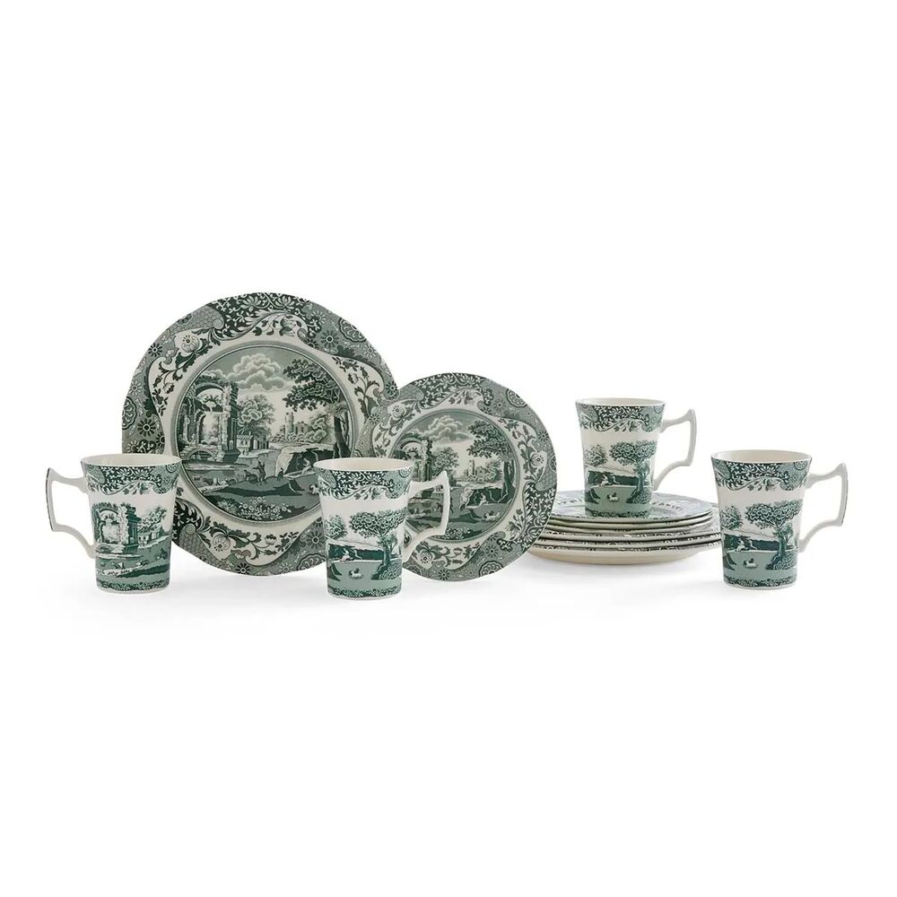 Spode Heritage Green Italian - 12pc Dinner Set