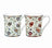 Queens By Churchill Indian Silk - Royale Mugs Set of 4