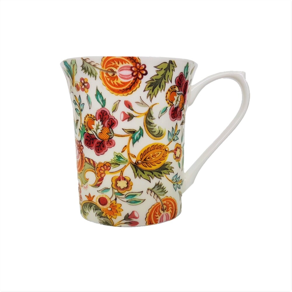 Queens By Churchill Hidden World India - Royale Mugs Set of 4