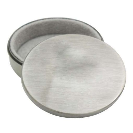 Russell Collection - Pewter Finish Oval Trinket Box