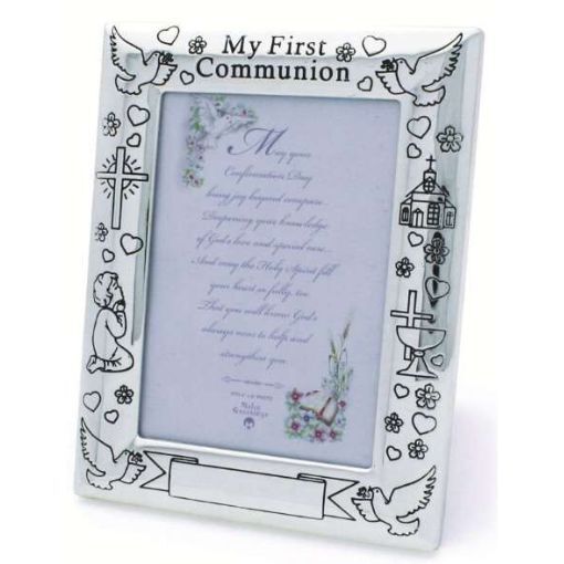 Russell Collection Frame - Antique Silver Plated Communion