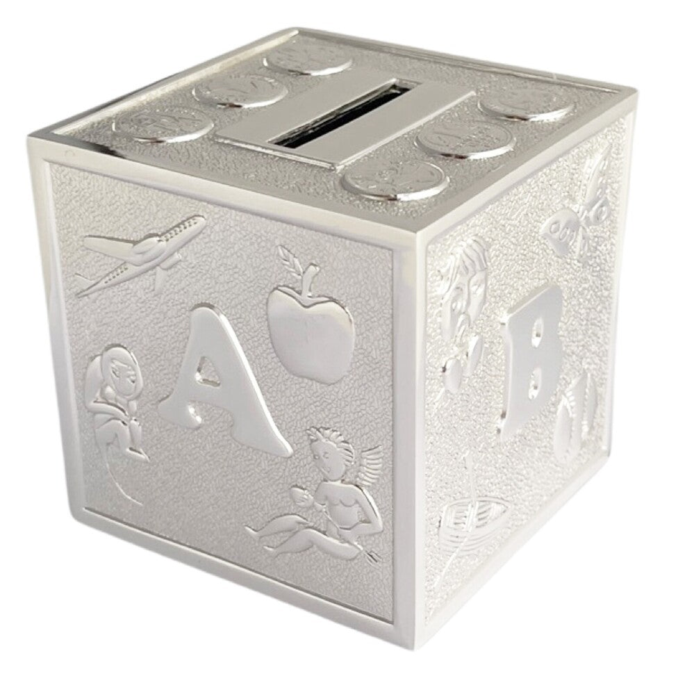 Russell Collection Money Bank - ABC Cube