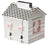 Russell Collection Money Bank - Silver Plated Little Princess House