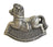 Russell Collection Money Bank - Pewter Finish Rocking Horse