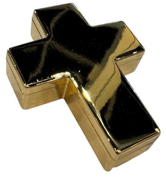 Russell Collection - Gold Plated Cross Rosary Box