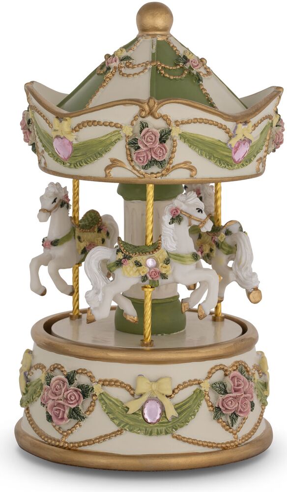 Russell Collection Carousel - 3 Horse Pet Limone