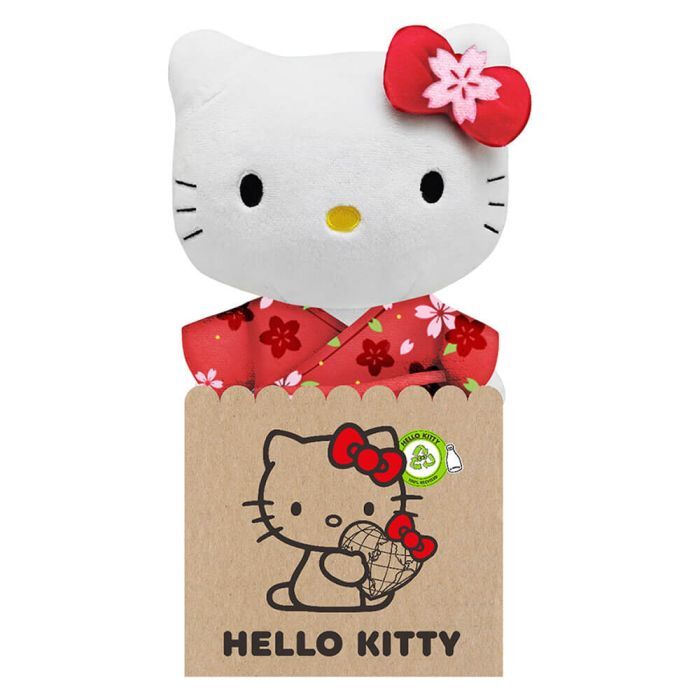 Hello Kitty and Friends Plush - Classic Eco Hello Kitty Kimono Large 30cm