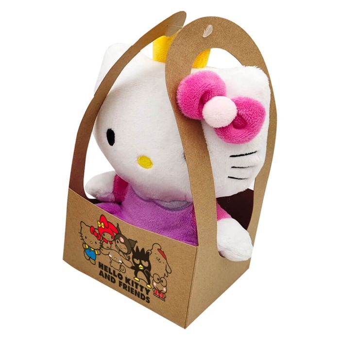 Hello Kitty and Friends Plush - Classic Eco Hello Kitty Princess Medium 16cm
