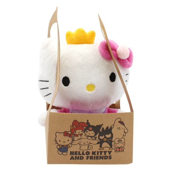 Hello Kitty and Friends Plush - Classic Eco Hello Kitty Princess Medium 16cm