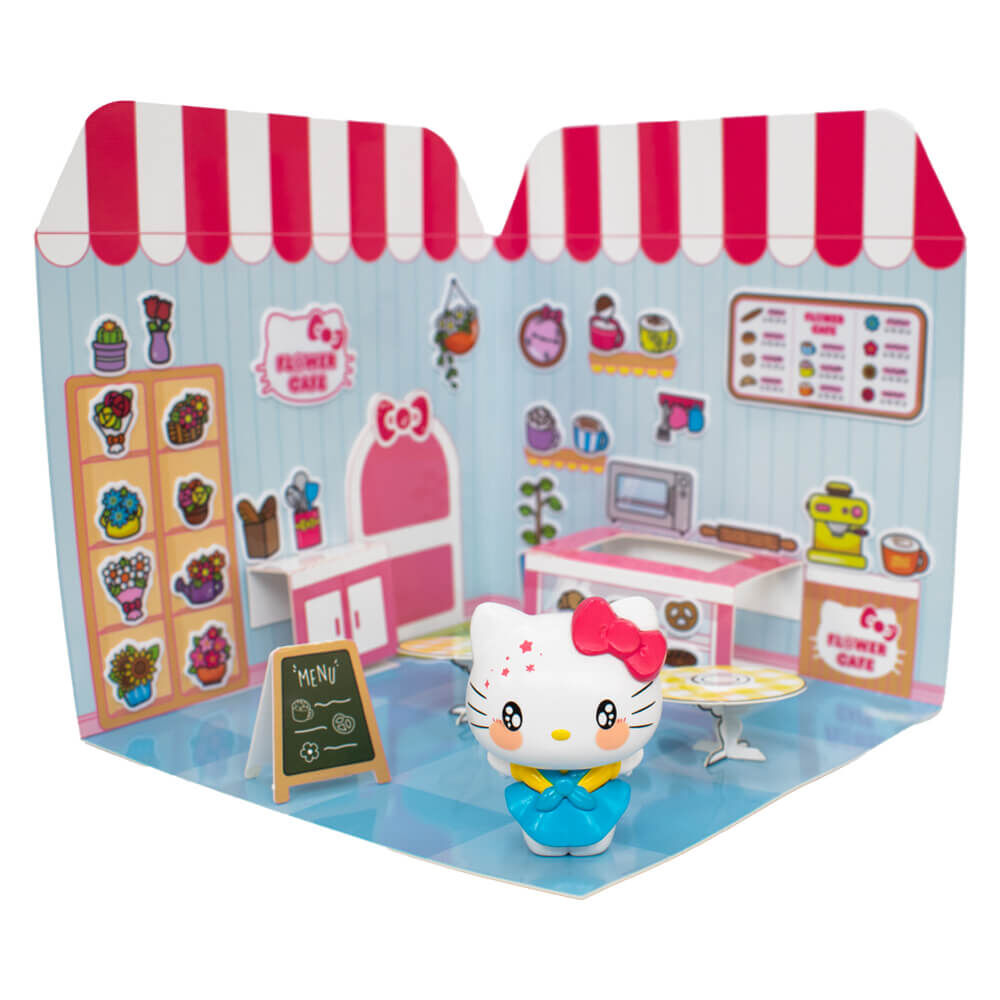 Hello Kitty and Friends - Sticker House - Hello Kitty Flower Café