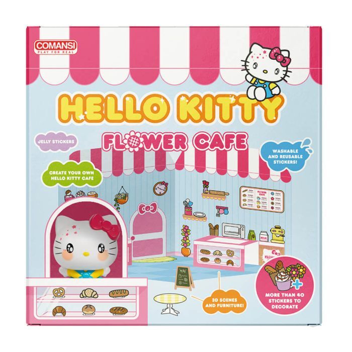 Hello Kitty and Friends - Sticker House - Hello Kitty Flower Café