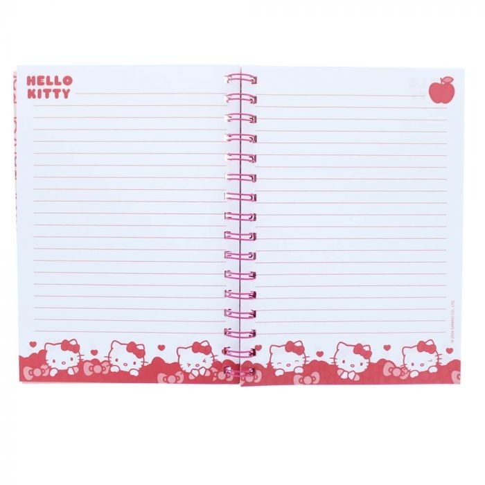 Hello Kitty and Friends - Hearts & Bows A5 Notebook