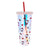 Hello Kitty Pretty In Pink - Beaker & Straw