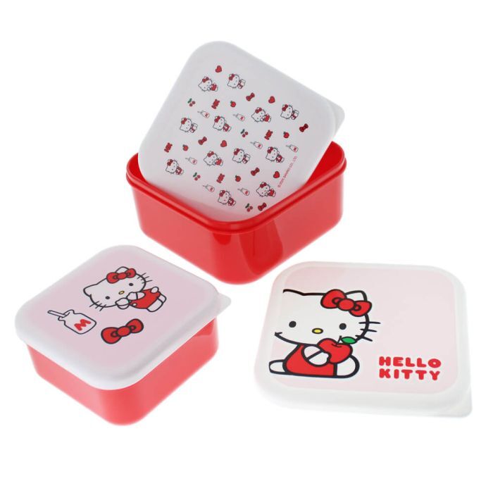 Hello Kitty Pretty In Pink - Storage Pots (Set of 3)