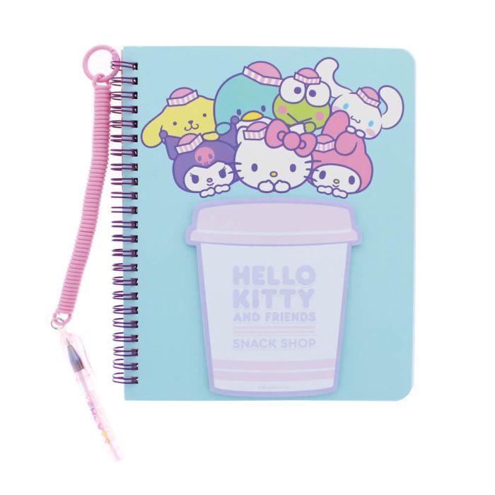 Hello Kitty and Friends Snack Shop - Notebook and Pen