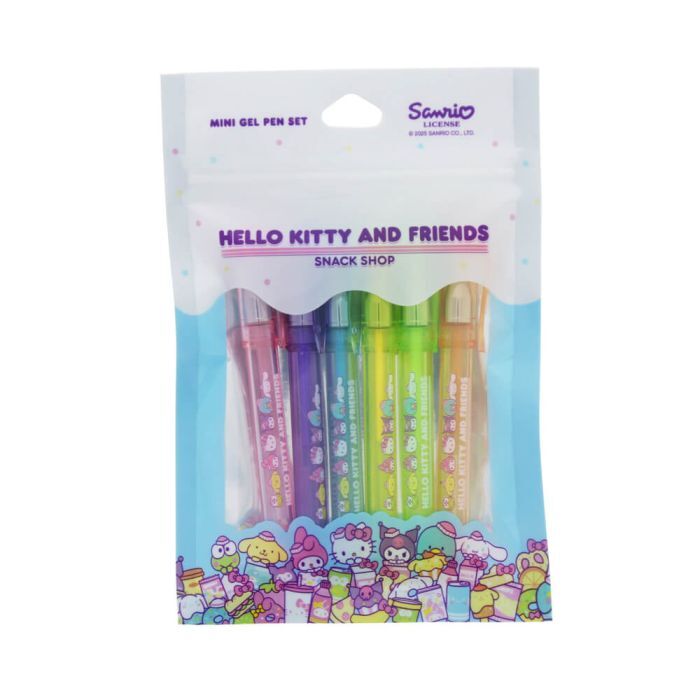 Hello Kitty and Friends Snack Shop - Gel Pen Set
