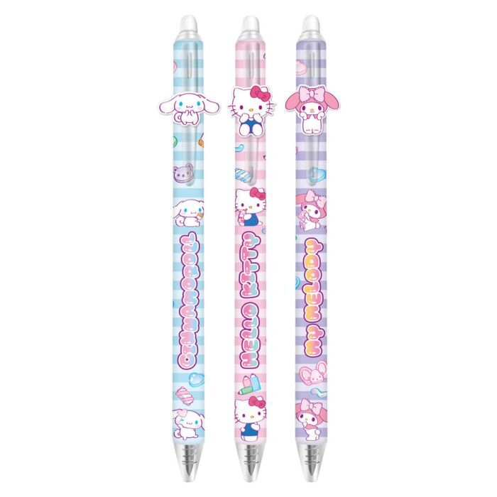 Hello Kitty and Friends Sweets - Erasable Gel Pens (Set of 3)