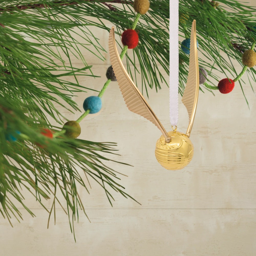 Hallmark Metal Hanging Ornament - Harry Potter Golden Snitch