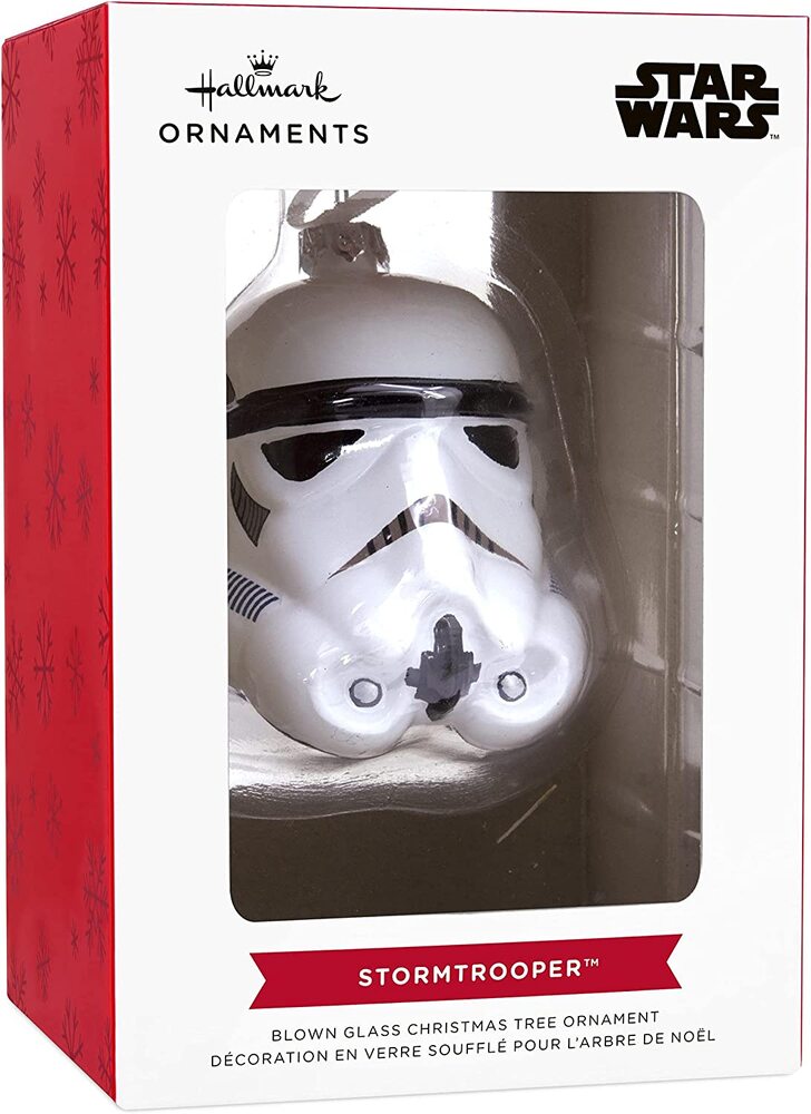 Hallmark Blown Glass Hanging Ornament - Star Wars Stormtrooper
