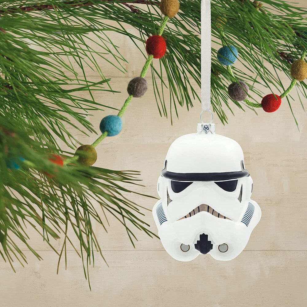 Hallmark Blown Glass Hanging Ornament - Star Wars Stormtrooper