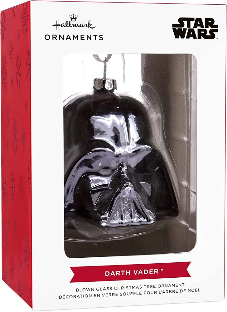 Hallmark Blown Glass Hanging Ornament - Star Wars Darth Vader