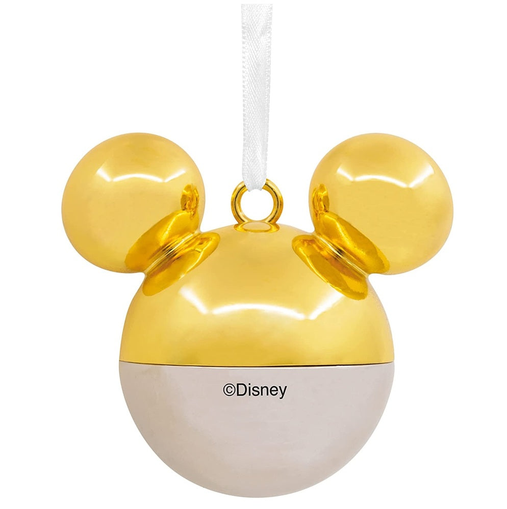 Hallmark Metal Hanging Ornament - Disney Gold Mickey Mouse