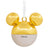 Hallmark Metal Hanging Ornament - Disney Gold Mickey Mouse