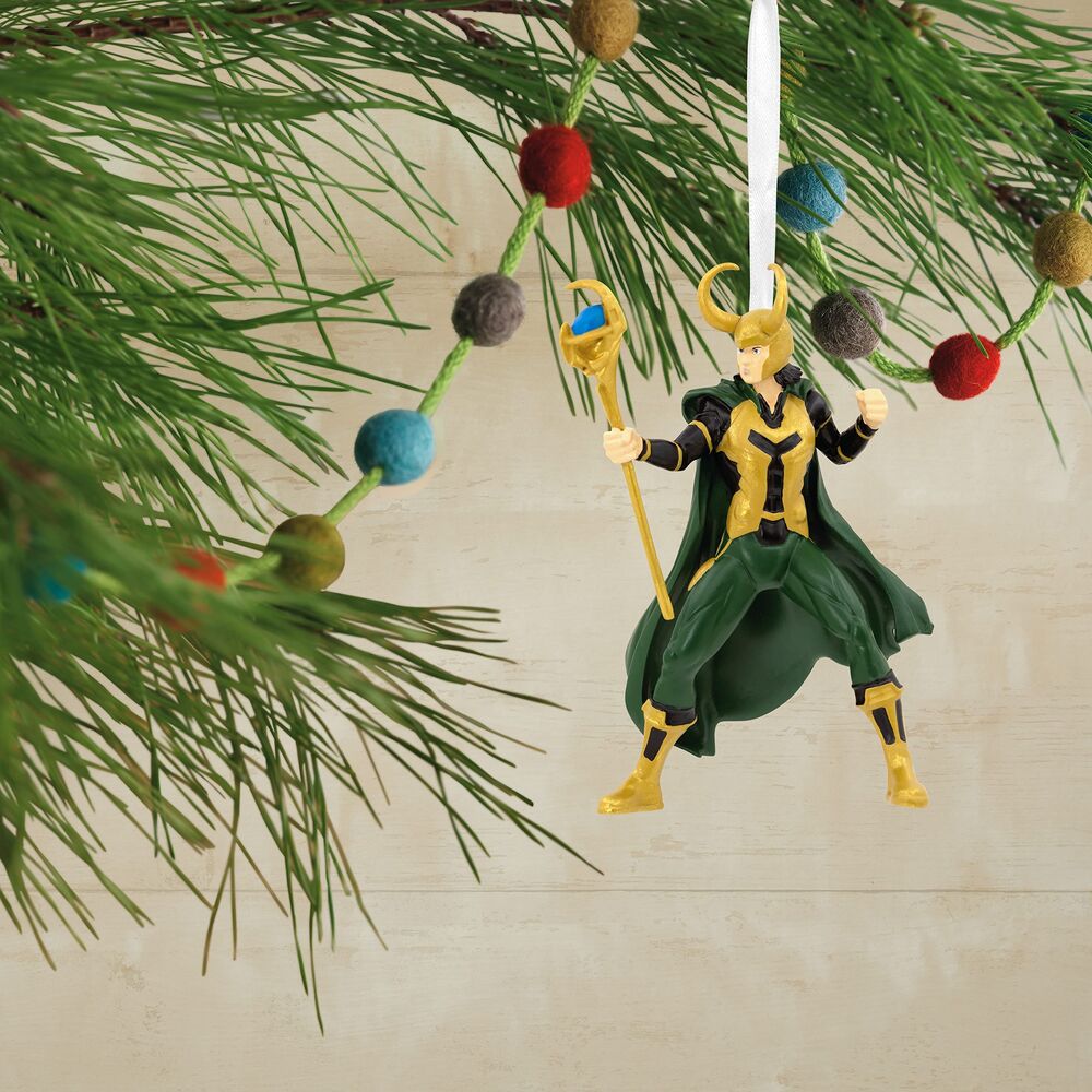 Hallmark Resin Hanging Ornament - Marvel Loki