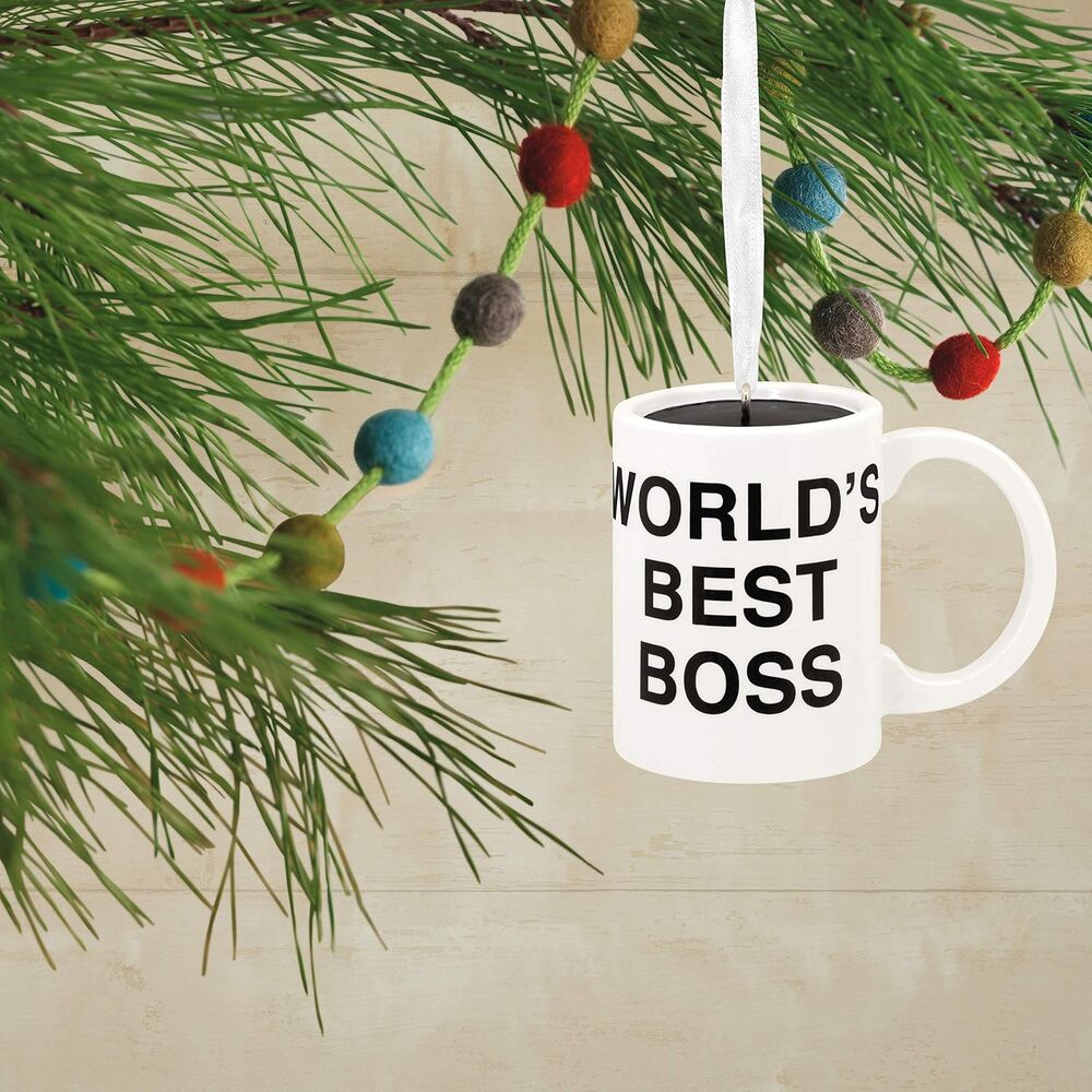 Hallmark Resin Hanging Ornament - The Office Coffee Mug