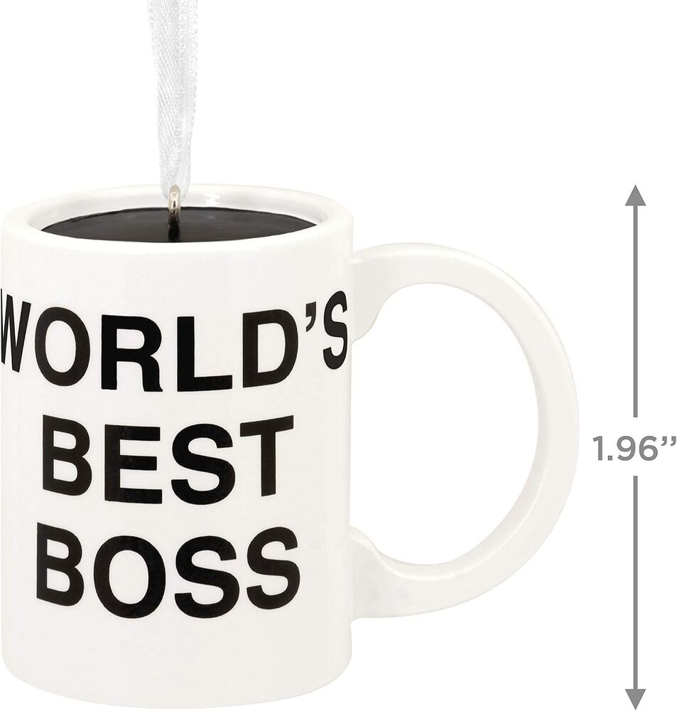 Hallmark Resin Hanging Ornament - The Office Coffee Mug