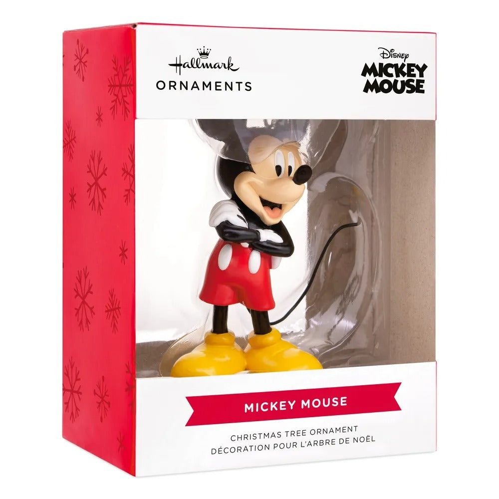 Hallmark Resin Hanging Ornament - Disney D100 Mickey Mouse